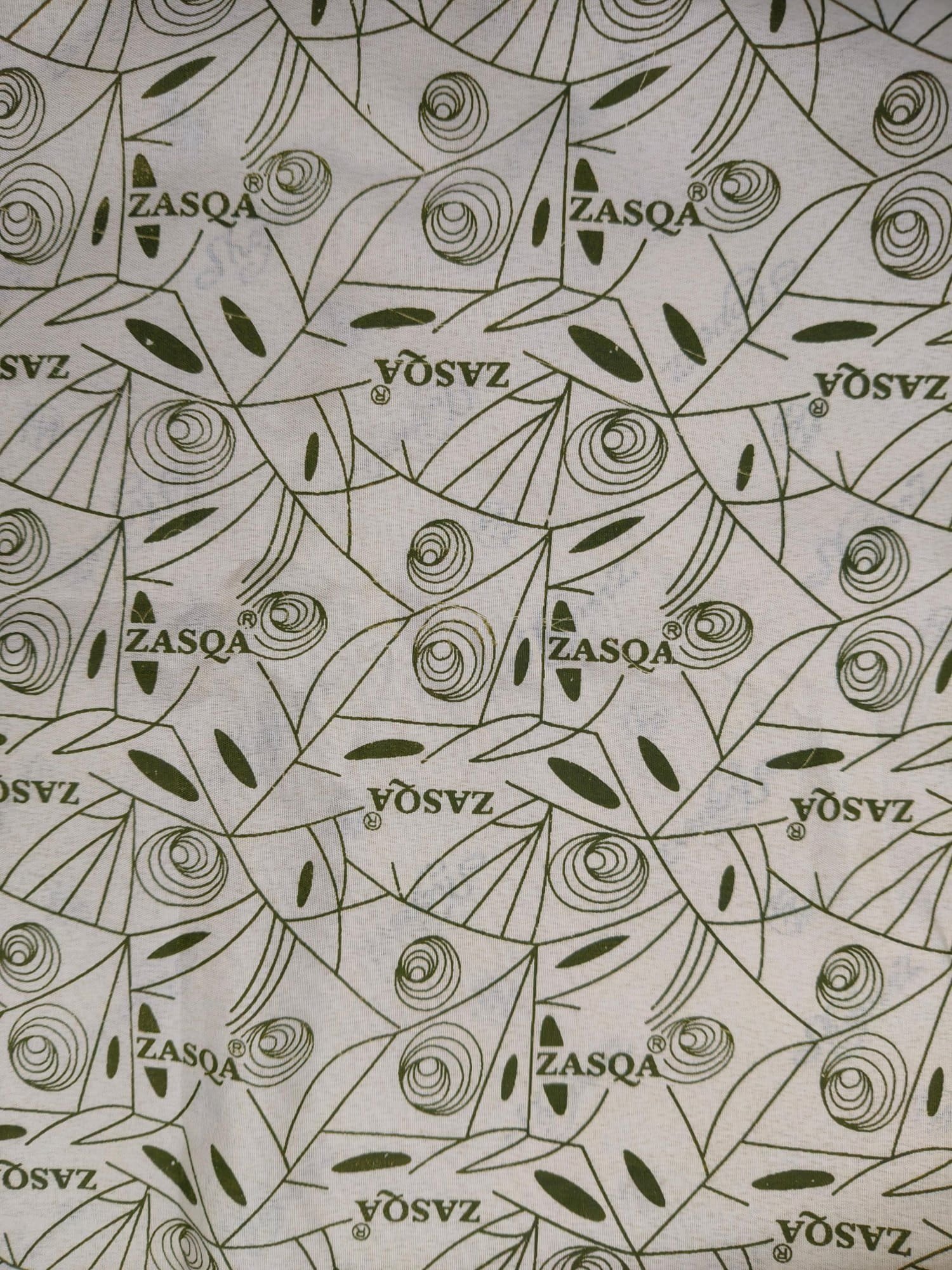Polyester Twill Logo Printed Fabric
