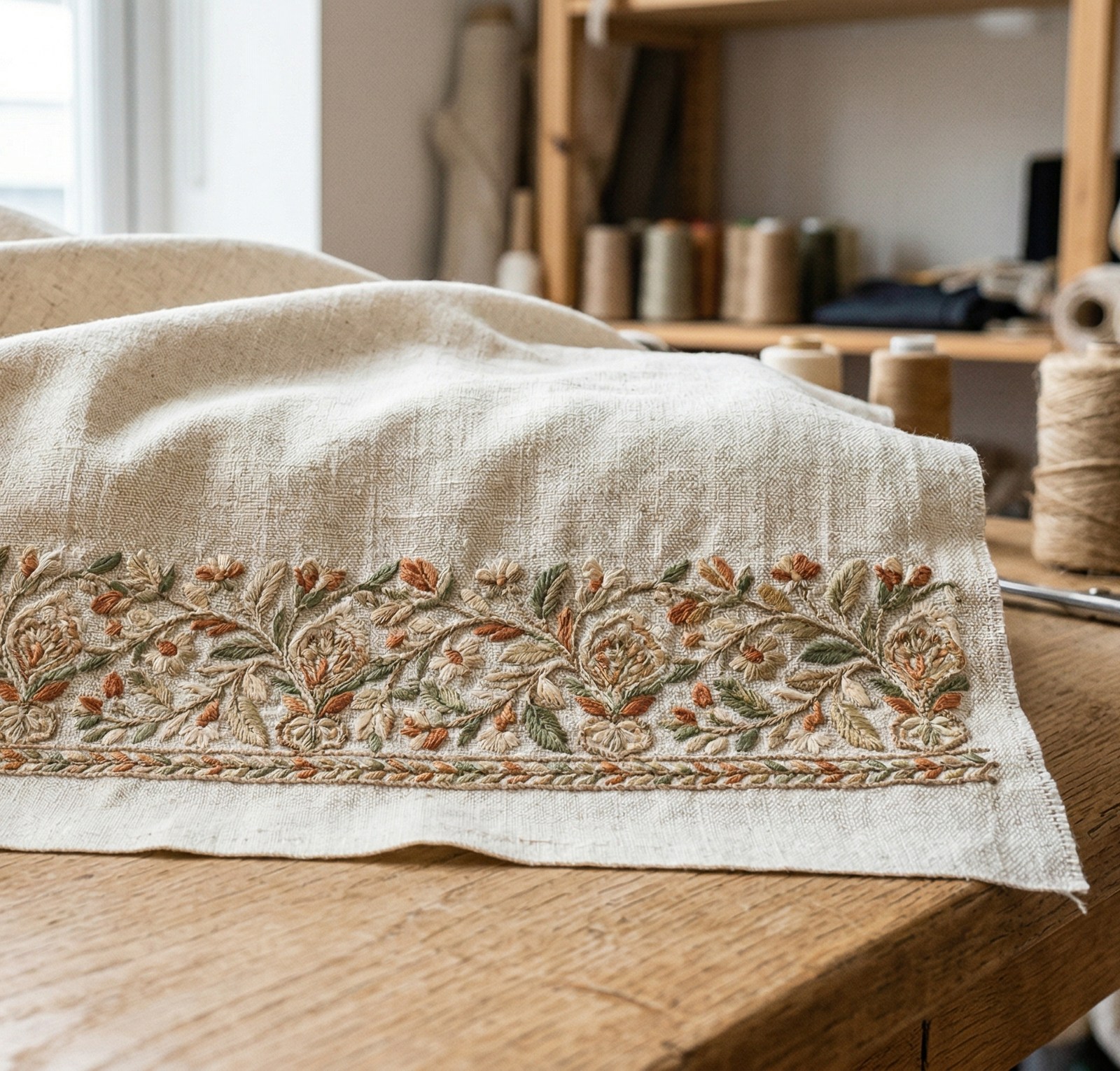 Cotton Flex Embroidery